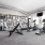a room with exercise equipment
